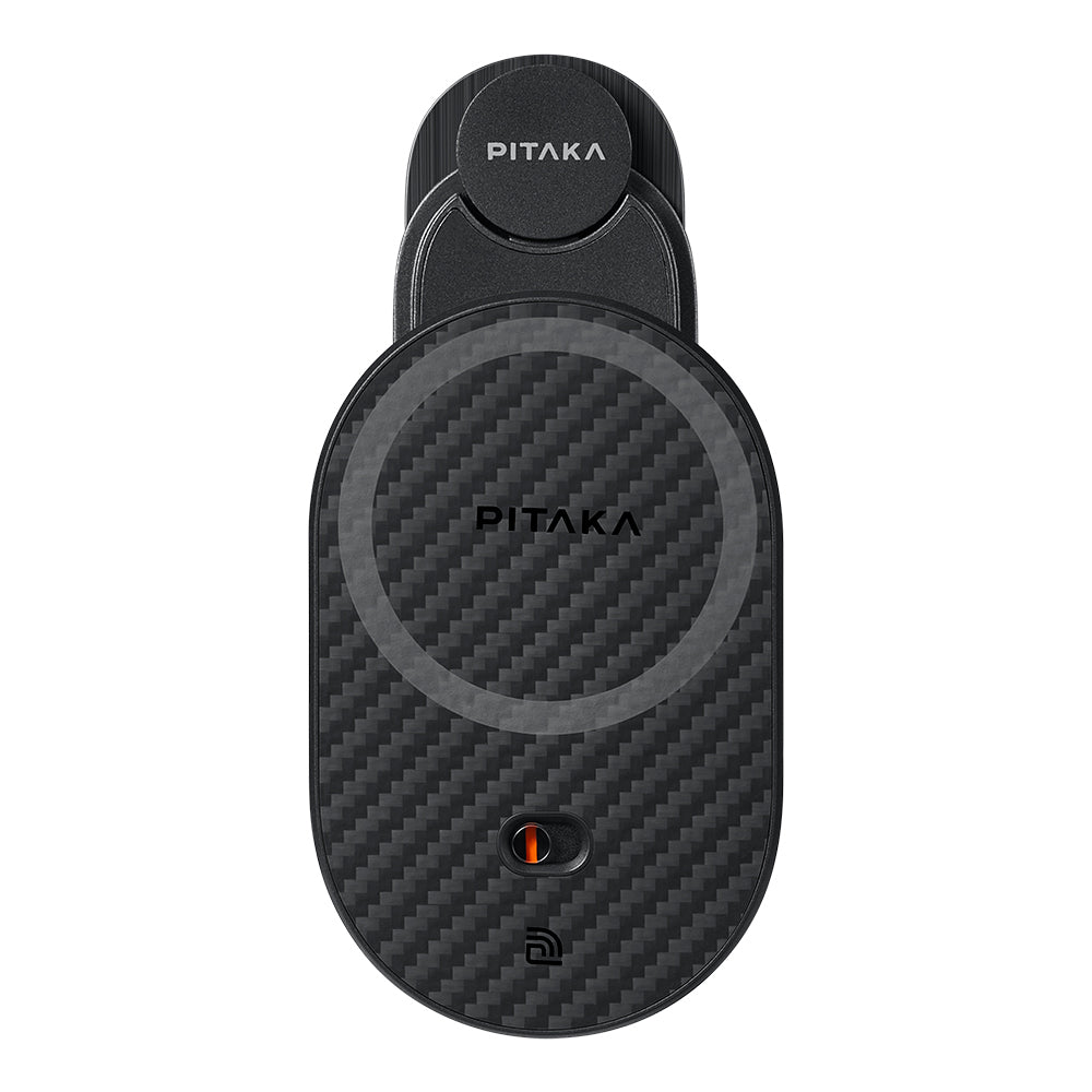 Pitaka MagEZ Pro 2 M-safe Şarj Özellikli Qi2 Tesla Model Y ve Model 3 Uyumlu Aramid Fiber Araç Telefon Tutucu Pitaka MagEZ Pro 2 M-safe Şarj Özellikli Qi2 Tesla Model Y ve Model 3 Uyumlu Aramid Fiber Araç Telefon Tutucu